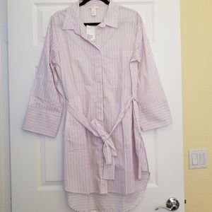 NWT H&M Button-up shirt tunic